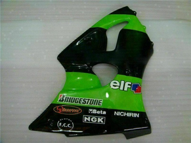 Verde Carene & Plastica ZX6R 2000-2002 Verde Carene & Plastica ZX6R 2000-2002