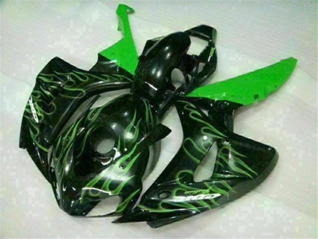 Verde Fiamma Nero Carene CBR 1000 RR 2006-2007 Verde Fiamma Nero Carene CBR 1000 RR 2006-2007