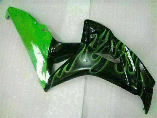 Verde Fiamma Nero Carene CBR 1000 RR 2006-2007 Verde Fiamma Nero Carene CBR 1000 RR 2006-2007