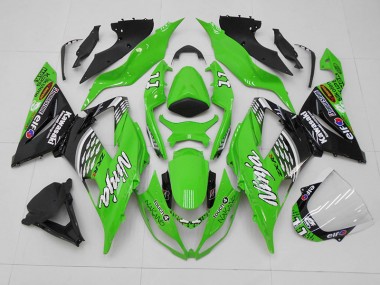 Verde Nero 11 Carene ZX6R 2013-2018