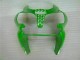 Verde Nero ABS Kit Carenatura ZX6R 2000-2002 Verde Nero ABS Kit Carenatura ZX6R 2000-2002