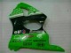 Verde Nero ABS Plastica & Carena ZX6R 2000-2002 Verde Nero ABS Plastica & Carena ZX6R 2000-2002