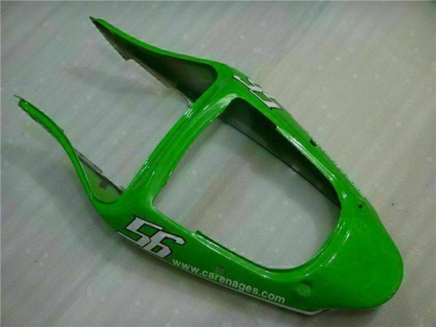 Verde Nero ABS Plastica & Carena ZX6R 2000-2002 Verde Nero ABS Plastica & Carena ZX6R 2000-2002