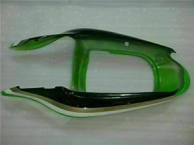 Verde Nero ABS Plastica & Carena ZX6R 2000-2002 Verde Nero ABS Plastica & Carena ZX6R 2000-2002