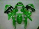 Verde Nero ABS Plastica & Carena ZX6R 2000-2002 Verde Nero ABS Plastica & Carena ZX6R 2000-2002