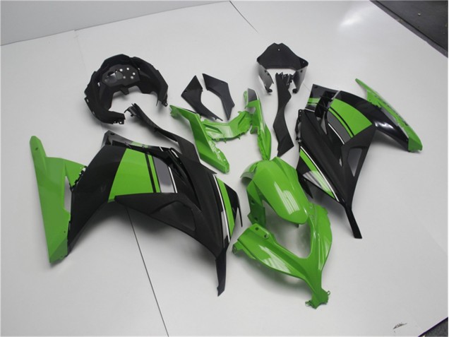 Verde Nero ABS Plastica & Carenatura EX300 2013-2016 Verde Nero ABS Plastica & Carenatura EX300 2013-2016