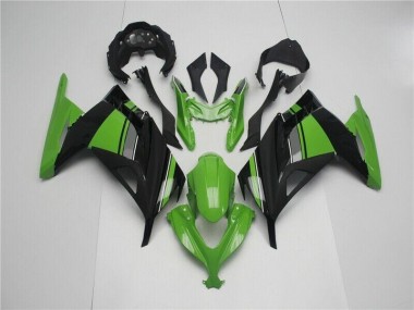 Verde Nero ABS Plastica & Carenatura EX300 2013-2016