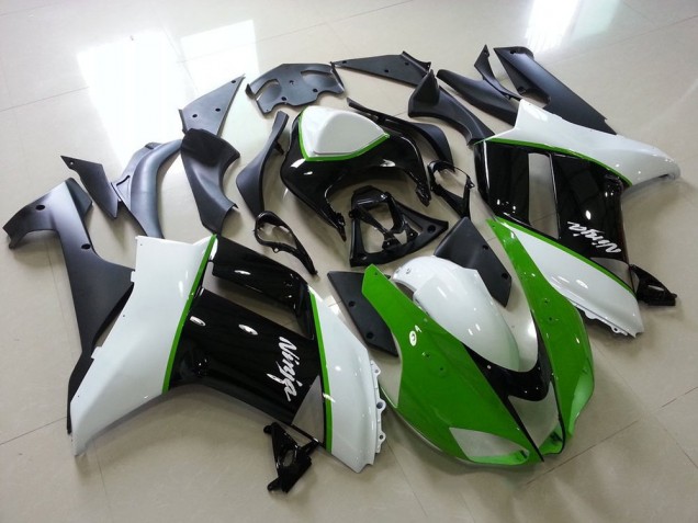Verde Nero Bianco Carene ZX6R 2007-2008 Verde Nero Bianco Carene ZX6R 2007-2008