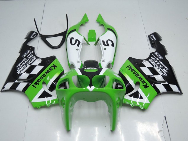 Verde Nero & Bianco Carene ZX7R 1996-2003 Verde Nero & Bianco Carene ZX7R 1996-2003