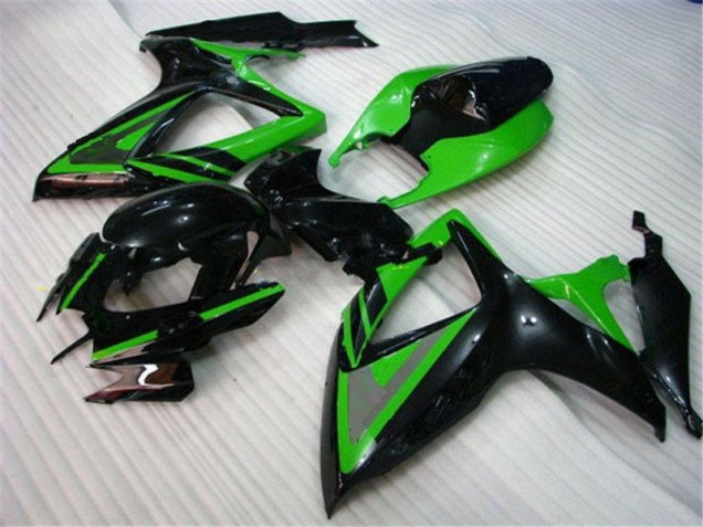 Verde Nero Carene GSXR 600 / 750 K6 2006-2007