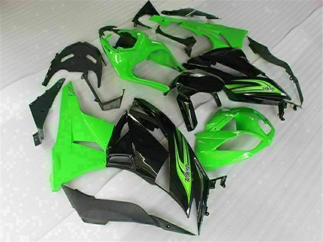 Verde Nero Carrozzeria & Carena ZX6R 2009-2012 Verde Nero Carrozzeria & Carena ZX6R 2009-2012