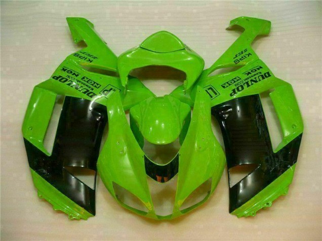 Verde Nero Dunlop Carene ZX6R 2007-2008 Verde Nero Dunlop Carene ZX6R 2007-2008