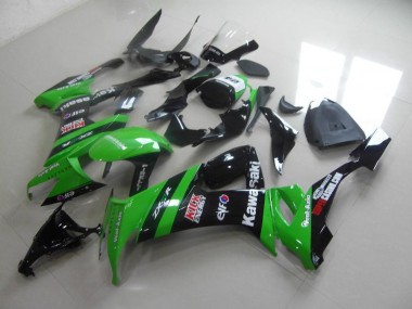 Verde Nero Kick Carene ZX10R 2008-2010