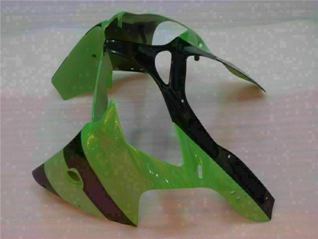 Verde Nero Kit Carenatura Iniezione ZX6R 2000-2002 Verde Nero Kit Carenatura Iniezione ZX6R 2000-2002