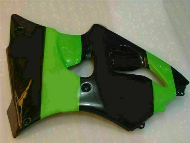 Verde Nero Kit Carenatura Iniezione ZX6R 2000-2002 Verde Nero Kit Carenatura Iniezione ZX6R 2000-2002