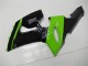 Verde Nero Kit Carenatura Iniezione ZX6R 2005-2006 Verde Nero Kit Carenatura Iniezione ZX6R 2005-2006