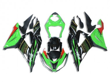 Verde Nero Kits Carenatura Completa ZX6R 2013-2018