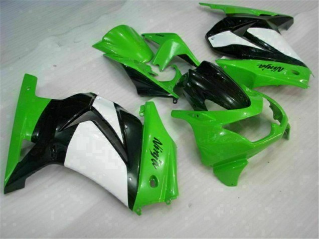 Verde Nero Ninja Kits Carenatura Completa EX250 2008-2012 Verde Nero Ninja Kits Carenatura Completa EX250 2008-2012