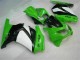 Verde Nero Ninja Kits Carenatura Completa EX250 2008-2012 Verde Nero Ninja Kits Carenatura Completa EX250 2008-2012