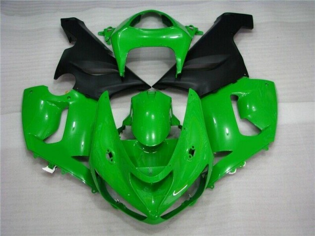 Verde Nero Opaco Carene ZX6R 2005-2006 Verde Nero Opaco Carene ZX6R 2005-2006