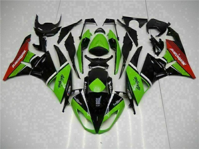 Verde Nero Rosso Carene ZX6R 2009-2012 Verde Nero Rosso Carene ZX6R 2009-2012